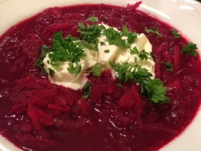 Vegetarisk borsjtj – ukrainsk&nbsp;soppa