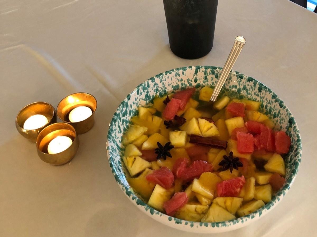 Kryddig fruktsallad