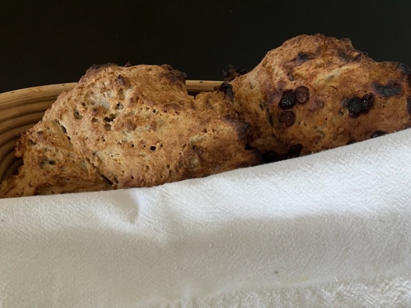 Simones havrescones med&nbsp;choklad